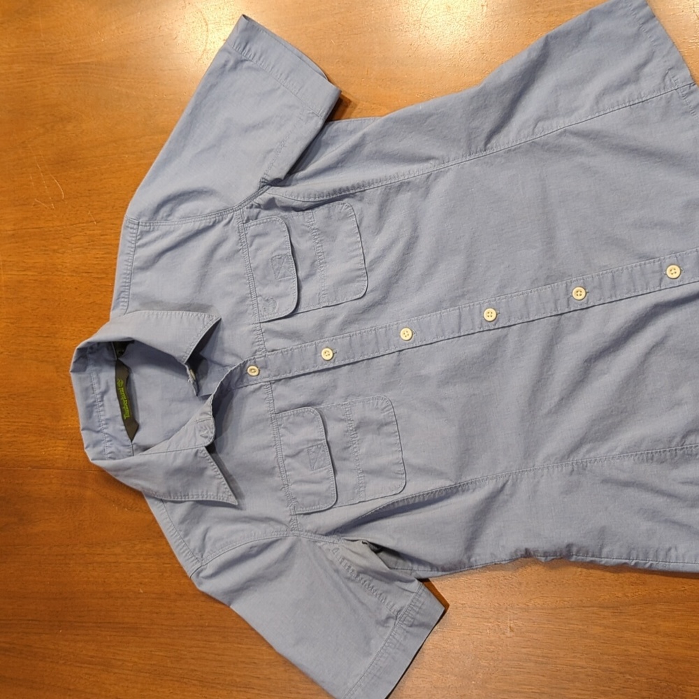 Timberland women button down shirt medium